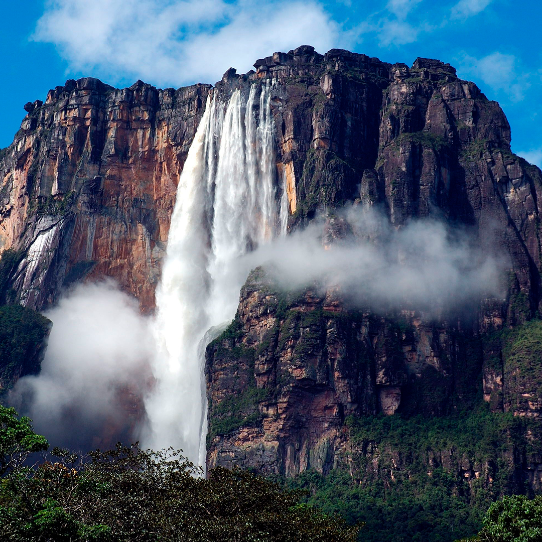 ➩ ¿Reconoces esta caída de agua? Es la cascada más alta del mundo
